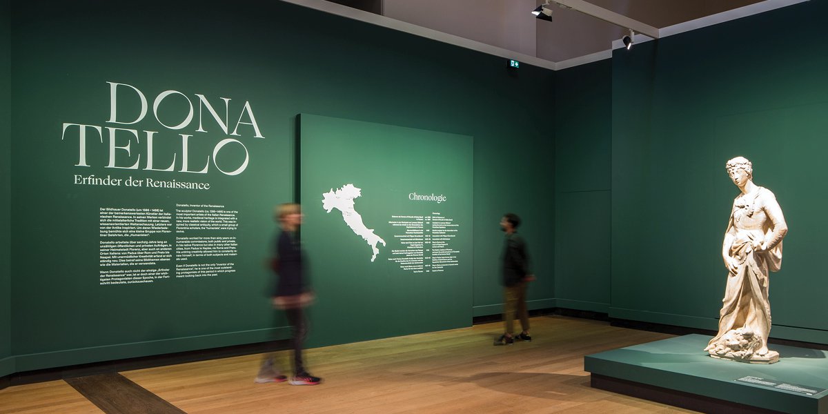 Ogg Used Throughout Stattliche Museen zu Berlin's Donatello Exhibit